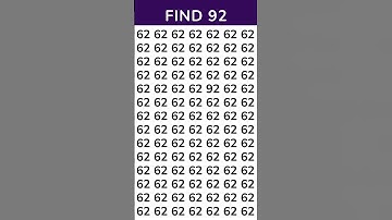 Find the ODD Number - 92 | Fun Quiz #quiz #challenge