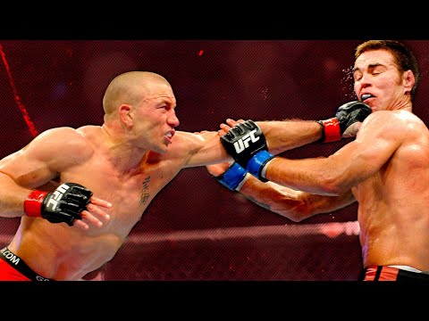 Georges St-Pierre vs Jake Shields fight footage
