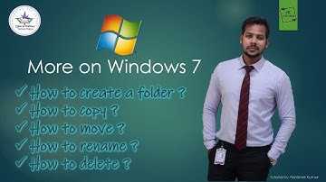 More on Windows 7 | Features of Windows 7 | Ch- 2 Grade - 4|Abhishek Kumar