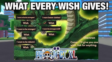 EXPLAINING EVERY WISH FROM THE DRAGON BALLS! PROJECT XL