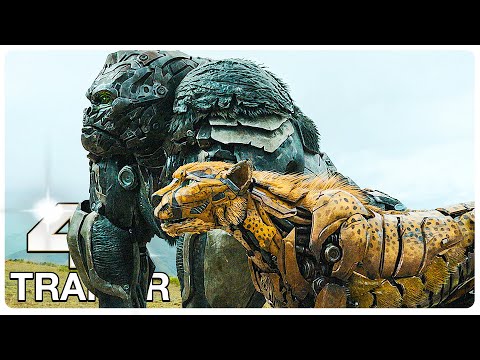 TRANSFORMERS 7 RISE OF THE BEASTS : 4 Minute Trailers (4K ULTRA HD) NEW 2023