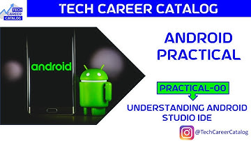 Practical 00 - Understanding Android Studio #android  #androidstudio #tybscit #tybscs #tyit #tycs