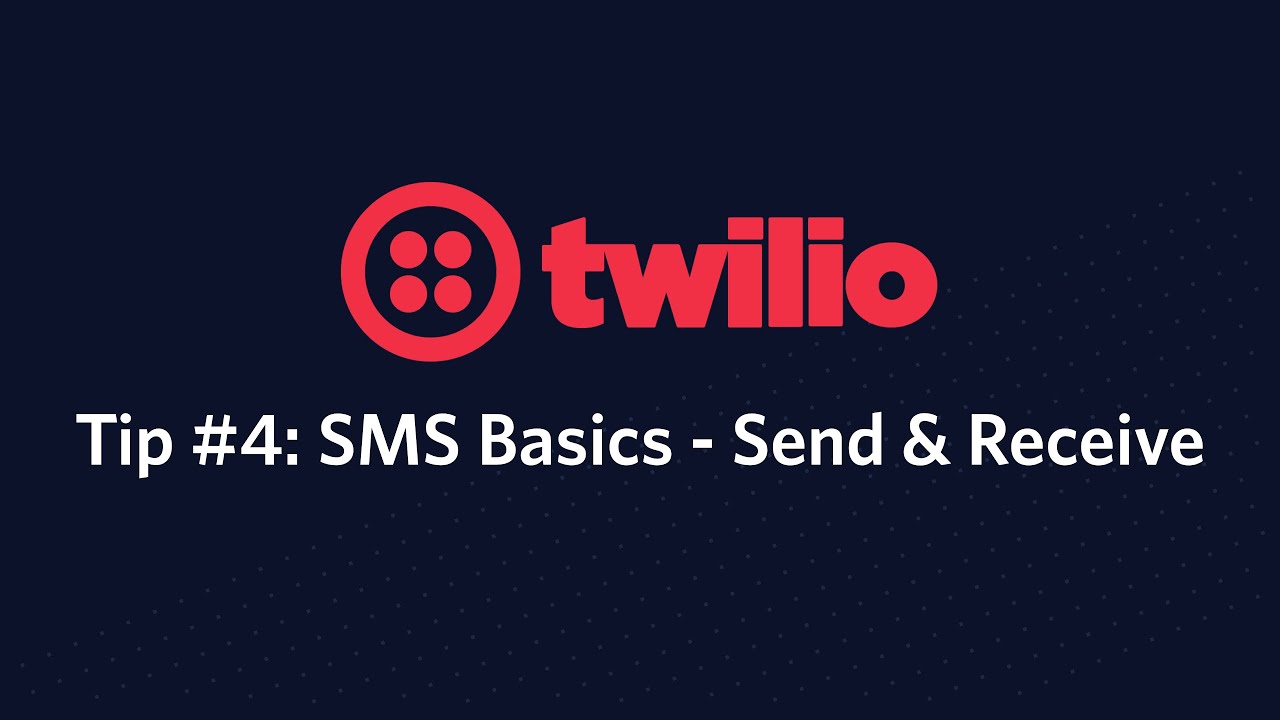  Update New  문자 메시지 송수신의 기본-Twilio Tip # 4