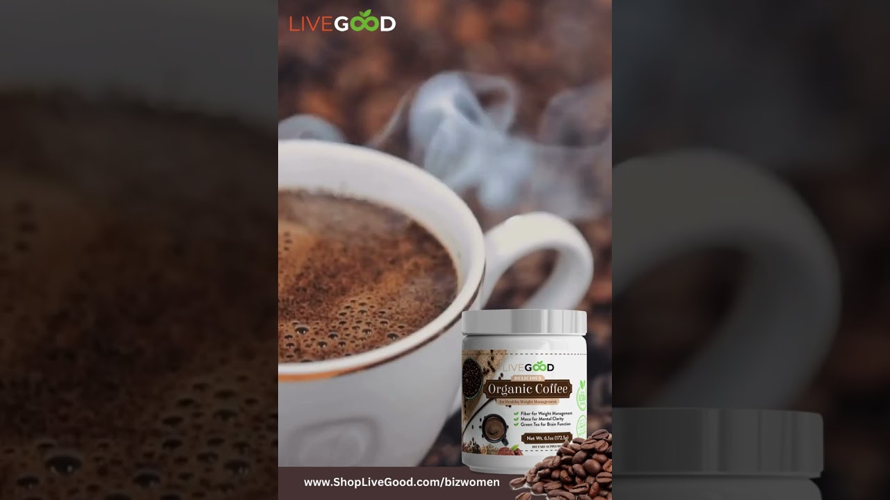 Healthy Organic Weight Management Coffee with Mushrooms