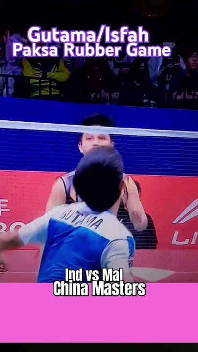 Wakil ganda 🇲🇨 #china #masters #zhenzhen #super750 #badminton #indonesia #malaysia #2024 #ganda