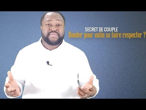 Vidéo: Que faire si quelqu'un boude ?