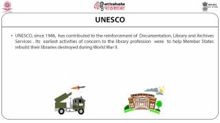 Organisation of international information systems and programmes (LIB)