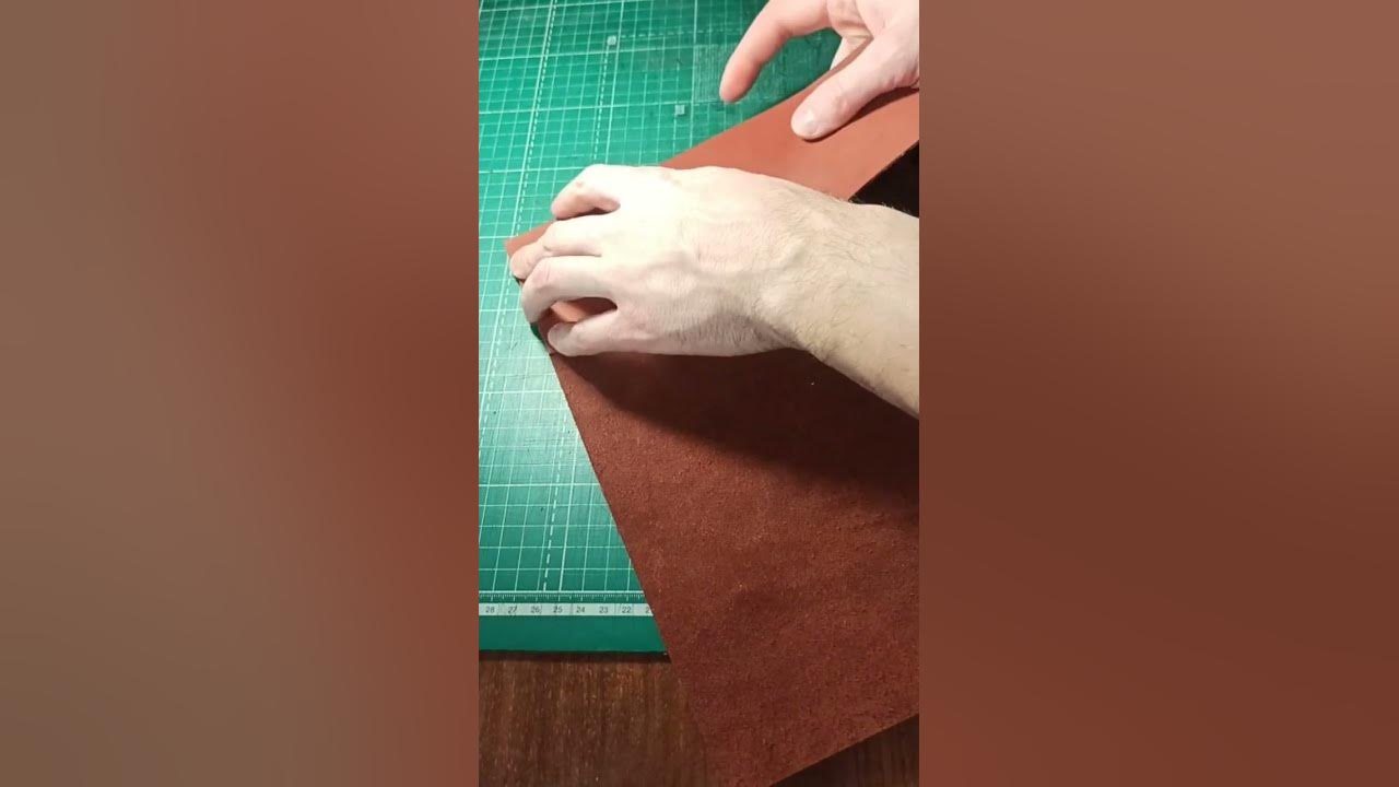 Обложка из кожи для блакнота на заказ. #Сокырка - YouTube