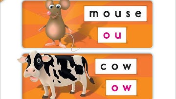 Oxford Phonics World student book level 5 - Letter Combinations - disc 1 - Unit 2 - ou ow - mouse