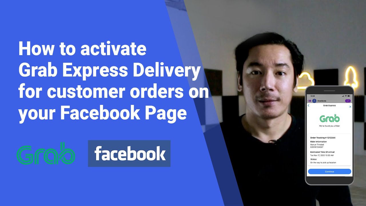 How to Activate Grab Express On Your Facebook Page (Automate Your