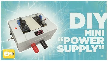 DIY Mini Power Supply Variable Voltage 0 to 30 | Using Buck Boost Modules | DIY Power Supply