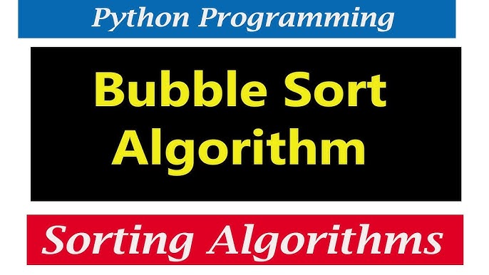 Python Program for Bubble Sort - Studytonight