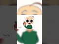 An apple,for me? || 17 fps is better then 12 fps :0 #shorts #flipaclip #memes #baldi #animation