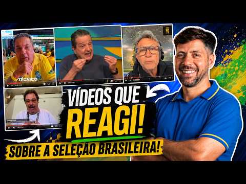 I REACTED TO THE MOST CONTROVERSIAL VIDEOS ABOUT THE BRAZILIAN NATIONAL TEAM! 😂