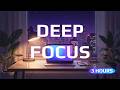 Study Music for Deep Focus 3H – AI Ambient Music for Work, Reading &amp; Coding (Musique pour étudier)