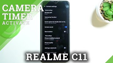 How to Enable Camera Timer on REALME C11 (2021) – Take Timed Photos