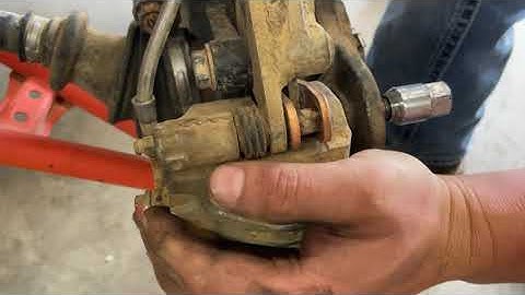 Polaris RZR General 1000, 900, 800, 570 How To Set And Adjust Set Screw On Brake Caliper
