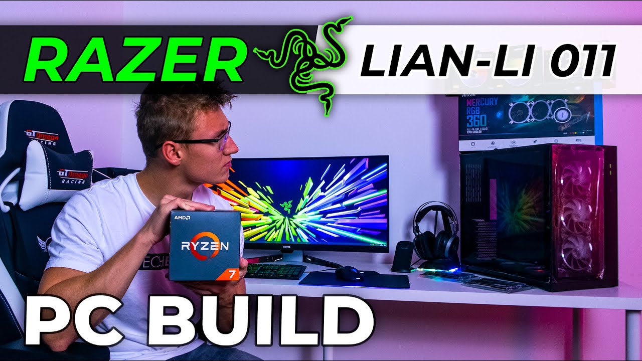 Razer Edition Lian Li Pc O11 Dynamic Pc Build Part 1 Youtube