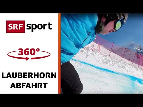 360° Abfahrt vom Lauberhorn | 360° Ski-Special | Lauberhorn