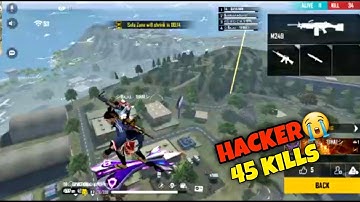 GRANDMASTER hacker killed my squad | Hacker in my game #shorts