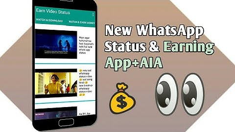 New WhatsApp Status & Earning App+Aia In Kodular in hindi.