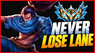 How Challenger Yasuo Players NEVER Lose Lane