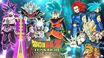 DBZ TTT MOD | NEW CHARACTERS  TRANSFORMATION & ATTACKS | BT-3 TEXTURE [DOWNLOAD]