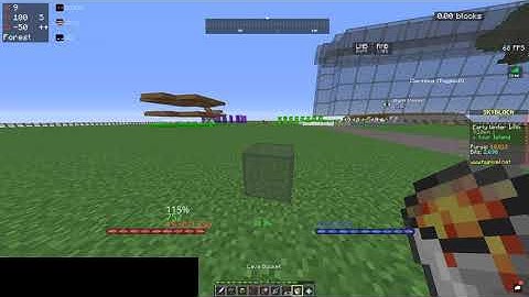 Hypixel Skyblock Lava Bucket and Hard Glass Bug Demonstration