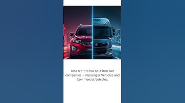 Tata Motors Demerger Explained |Why The Stock Fell 40% |Full Details in 1 Minute#shorts #tatamotors