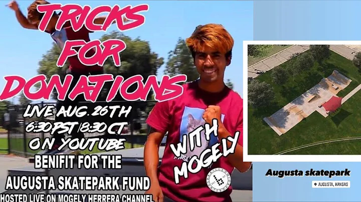 RAISING MONEY FOR AUGUSTA SKATEPARK