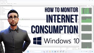 How to Monitor Your Internet Network Traffic & Consumption on Windows 10 | No Software Needed! screenshot 5