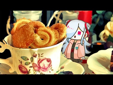 アフタヌーンティーするところ見てて🍪☕
