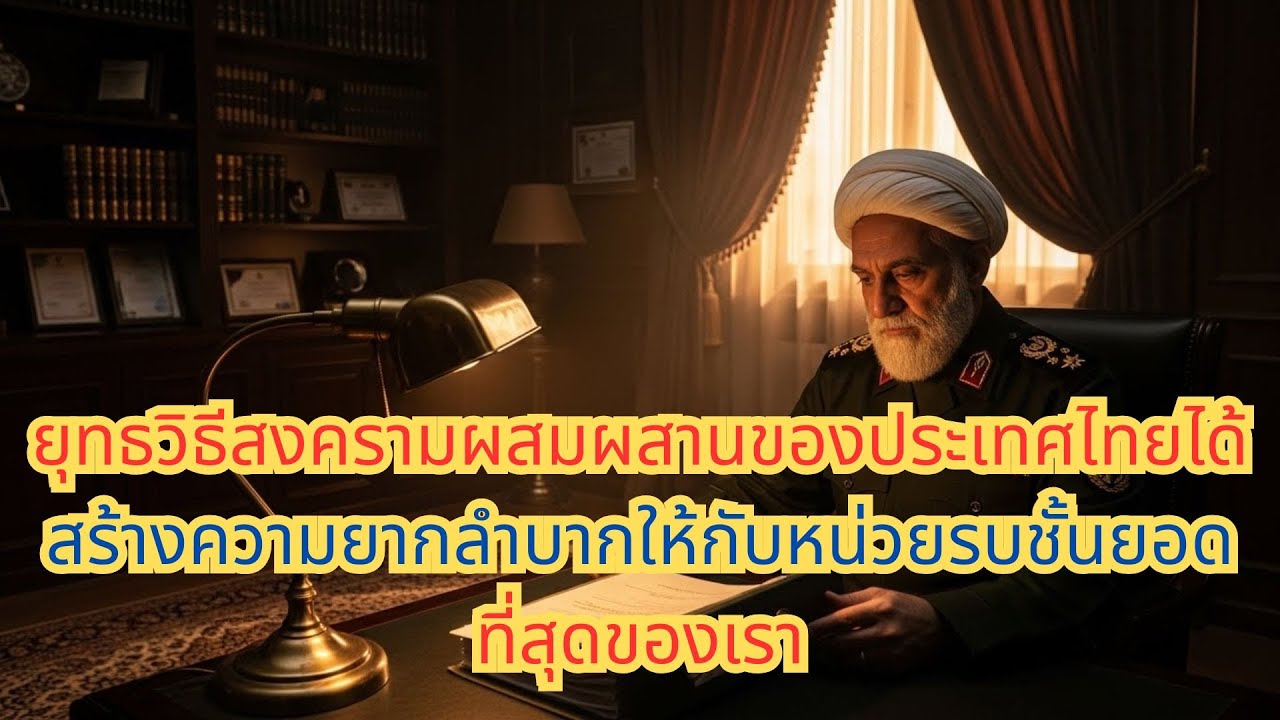 นายพลอิหร่าน: ยุทธวิธีสงครามผสมผสานของประเทศไทยได้สร้างความยากลำบากให้กับหน่วยรบชั้นยอดที่สุดของเรา