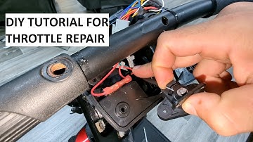 2025 Go Go Scooter 6 Beep Code DIY Repair - Throttle Potentiometer Replacement Tutorial