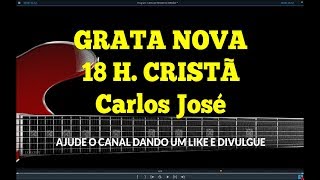 Video thumbnail of "GRATA NOVA-18 HARPA CRISTÃ-Carlos José"