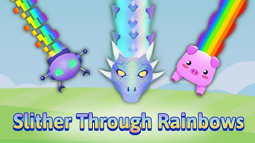 【Snake.io】Slither Through Rainbows Event Static Trailer