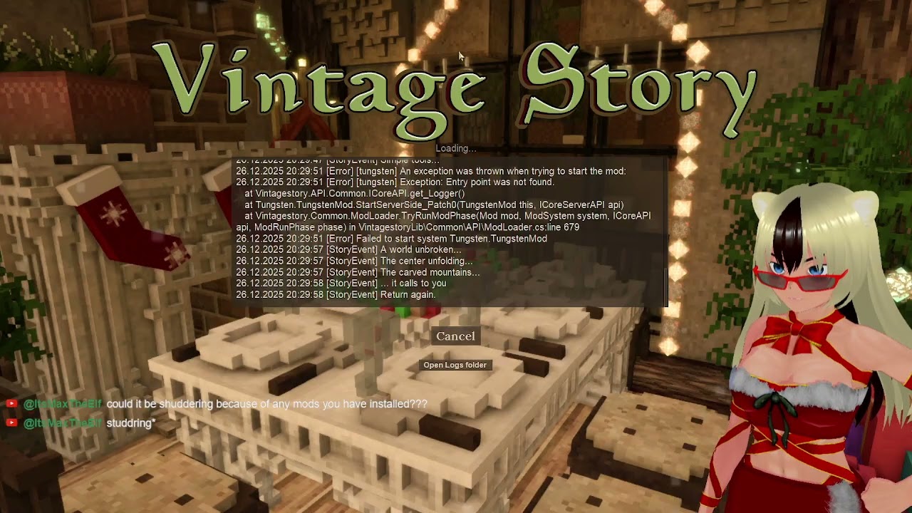 Neolithic Real Estate Hunting | Vintage Story VOD 12-26-2025