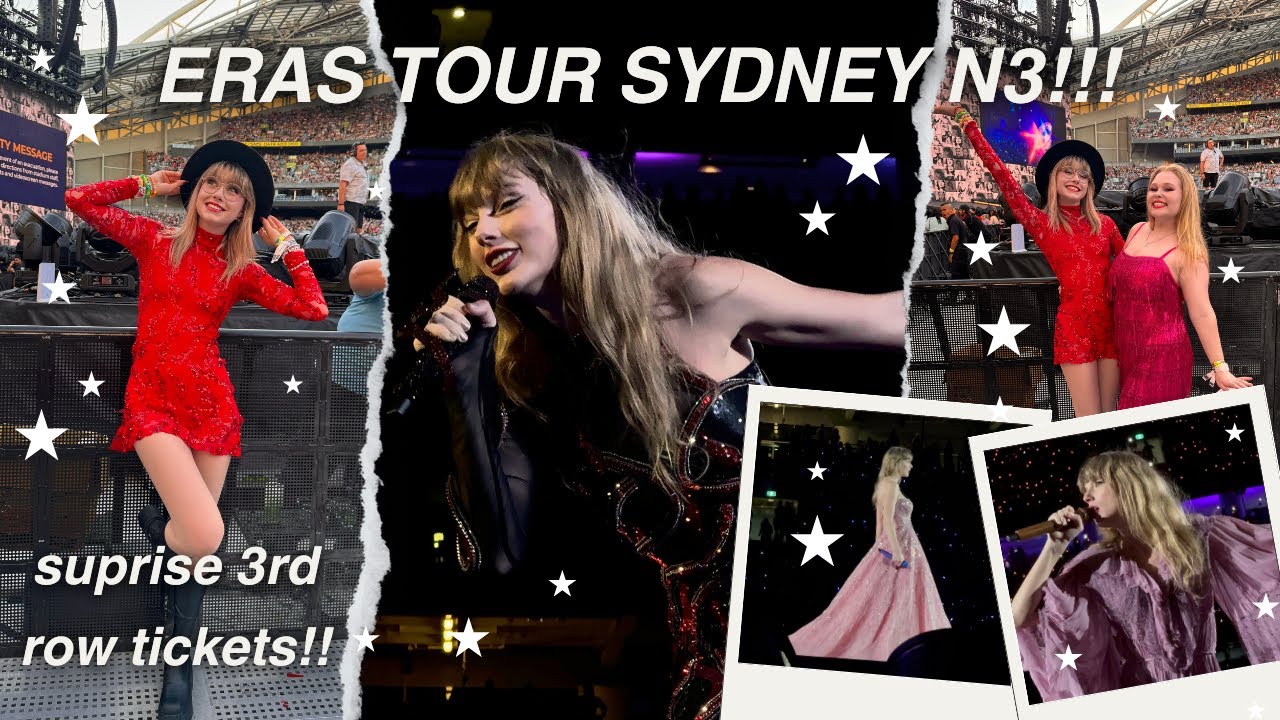 Flying to Sydney to see Taylor Swift! 🇦🇺 ERAS TOUR VLOG 🎤 ♥️ YouTube