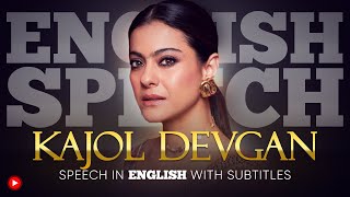 ENGLISH SPEECH | KAJOL DEVGAN: Adopting Clean Habits (English Subtitles)