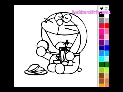 Doraemon Coloring Book Games - YouTube