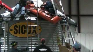 Grain bin simulator training  04-15-11