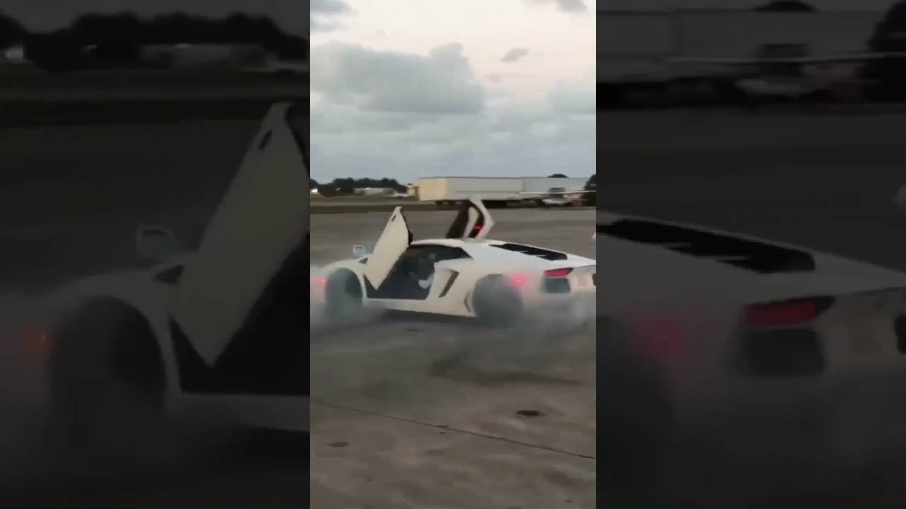 The Lamborghini Avantador.