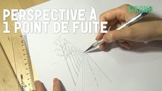 Dessin : La Perspective à Un Point De Fuite | Apprendre à dessiner