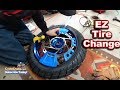 How To Change & Balance Motorcycle Tires EASY!