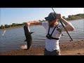 Arkansas River Fishing (Huge Catfish Caught), (Striper Caught)