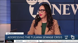 Supervisor Aguirre joins ABC 10News to speak on proposal to combat Tijuana sewage crisis
