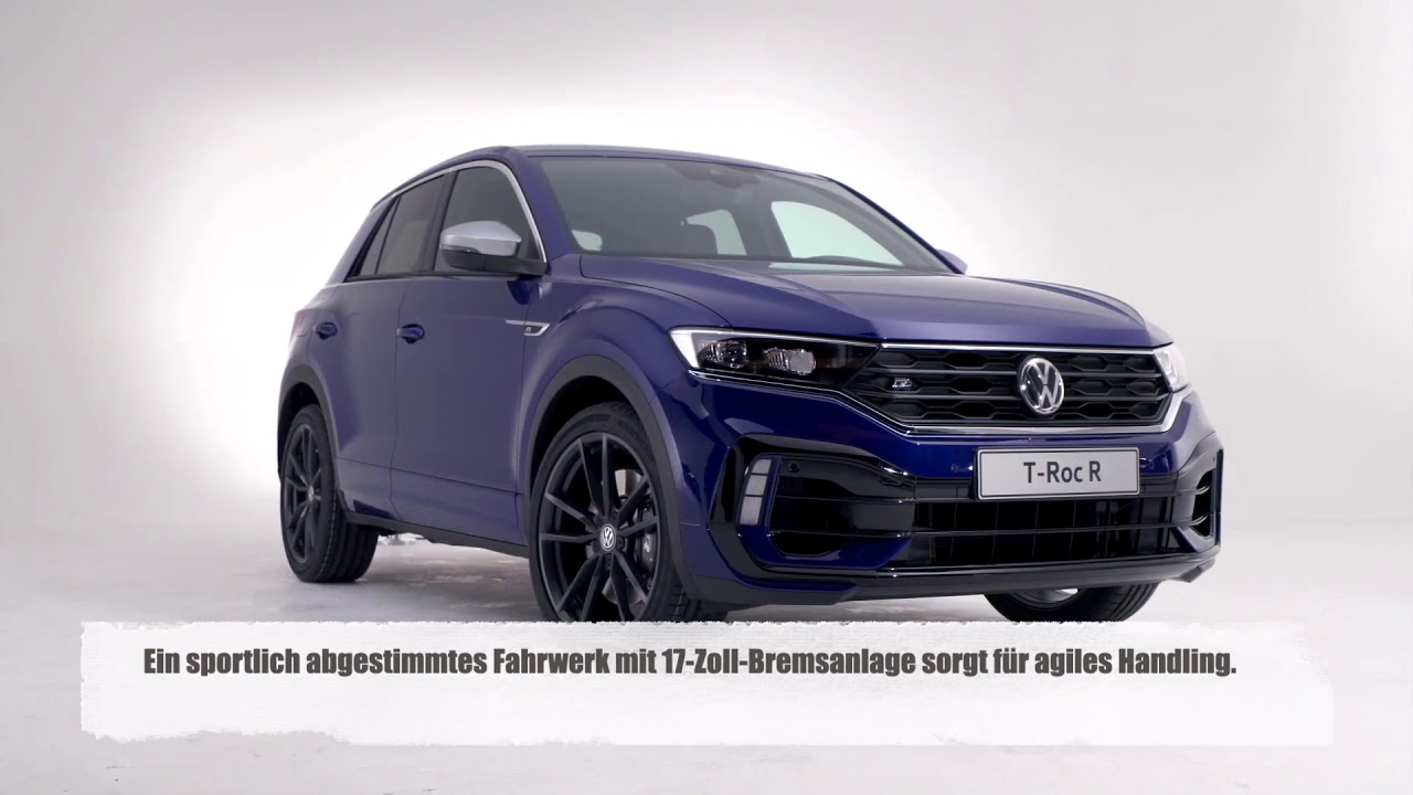 Neuer Volkswagen T Roc R Ist Ab Sofort Bestellbar Youtube