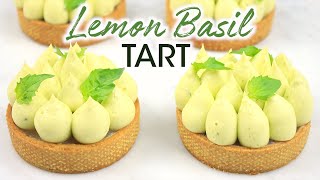 French Chef Makes Gourmet Lemon Basil Tart: Best Lemon Tart Recipe | How To Cuisine