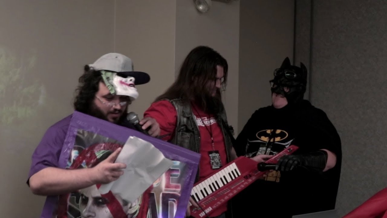 Batman Rap Battle and Harley Quinn Cosplay Contest at AVGC