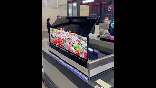 The World’s First 65’’ 8K Inkjet Printing Foldable OLED Display from TCL CSOT.